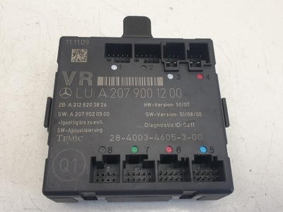 Mercedes c207 w207 правий модуль двері a2079001200 фото №1