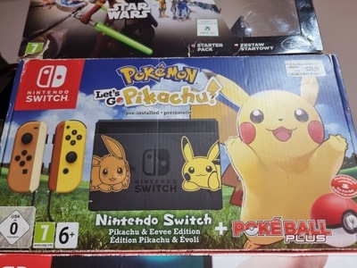 Nintendo Switch Pokemon Limited Edition Komplet BDB SklepRetroWWA
