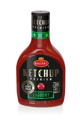 Roleski Ketchup Premium Łagodny 465 g
