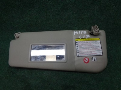 Захист сонцезахисна дзеркало alfa romeo mito 2008- ліва фото №1