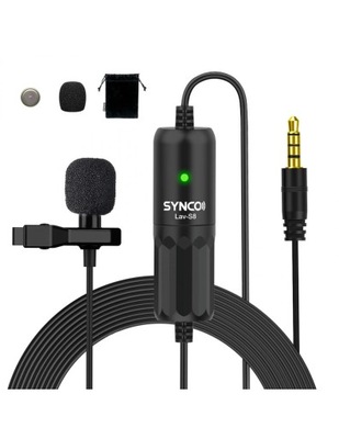 Mikrofon krawatowy Synco S8 mini-jack 3,5 mm