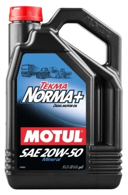 МАСЛО МОТОРНОЕ MINERALNY MOTUL TEKMA NORMA+ 20W50