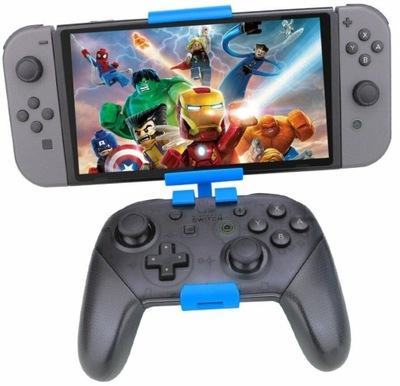 Niebieski Uchwyt na Kontroler Nintendo Switch