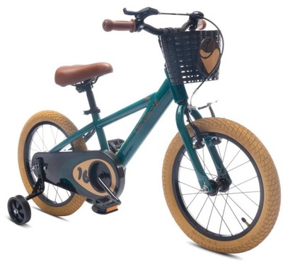 Rowerek 16 cali Verdant Bike z pchaczem zielony