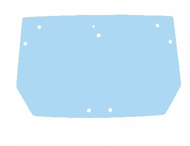 SZYBA TYLNA DEUTZ 5080D SAME DORADO 80 LAMBORGHINI R2.60 0.015.4272.0/10