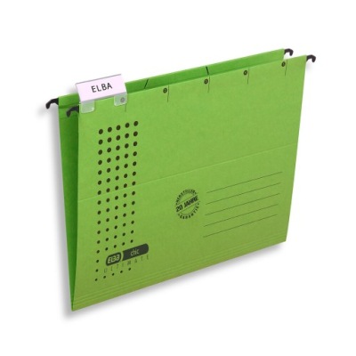 TECZKA ZAWIESZKOWA ELBA CHIC A4 ZIELONA