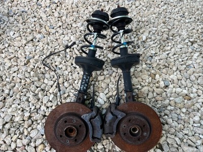 Renault twingo ii поворотный кулак амортизатор правый фото №1