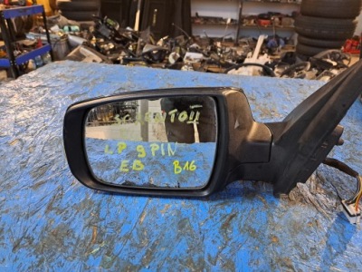 Kia sorento ii 09-14 зеркало левая europa 9 pin eb фото №1