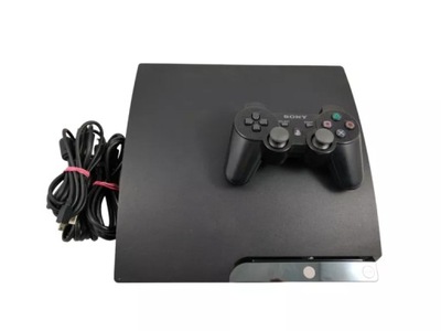 KONSOLA PS3 250GB/OKABLOWANIE/PAD