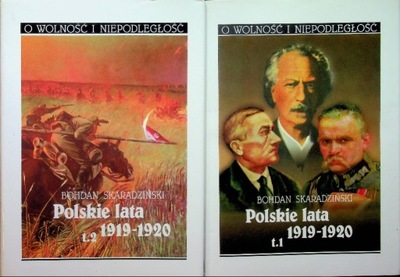 Polskie lata 1919 - 1920 tom I i II