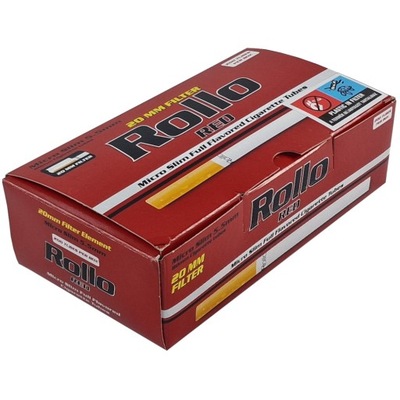 Gilzy Rollo Micro Slim Red 200 5,5 mm Najcieńsze
