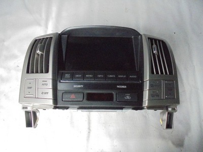 Дисплей экран навигация lexus rx 400h 2007 фото №1