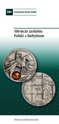 Folder - 100 lecie zaślubin Polski z Bałtykiem