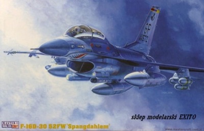 MISTERCRAFT D82 1:72 F-16D-30 52FW Spangdahlem