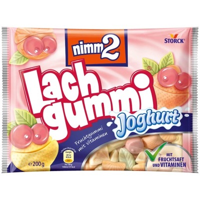 Żelki Nimm2 Lach Gummi Jogurt 200 g