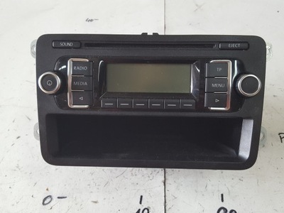 VW GOLF 6 VI 08-13R RADIO CD GROTUVAS SU RADIJO IMTUVU 1K0035156A 