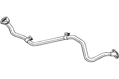 BOSAL TUBO DE ESCAPE PARTE DELANTERA TOYOTA HILUX V VW TARO 2.4D 09.88-12.97  