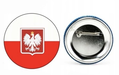 Przypinka Polska Kotylion Święto Konstytucji 3 MAJA Flaga Orzeł Godło #3