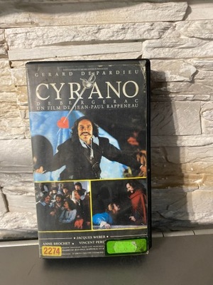 KASETA VHS AG-Cyrano De Bergerac VHS Gerard Depardieu