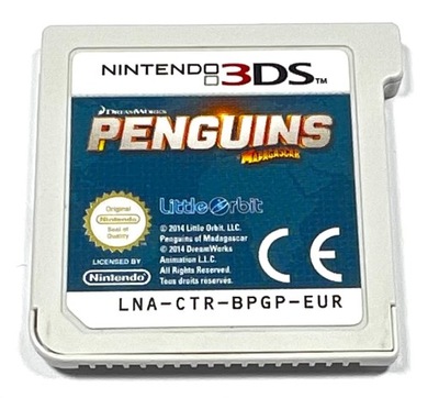 Penguins Of Madagascar Nintendo 3DS