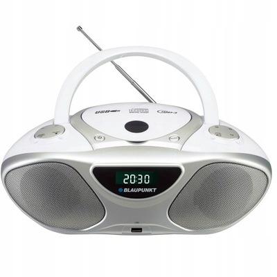 BOOMBOX BLAUPUNKT CD MP3 USB SIEĆ/BATERIE BB14WH