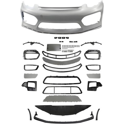 Бампер porsche cayman 13-16 фото №1