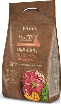 Fitmin Fitmin Purity dog GF Adult Mini Beef 0,8 kg