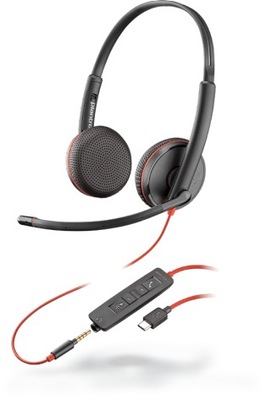 Słuchawki nauszne Blackwire 3225 USB-C do PC/GSM