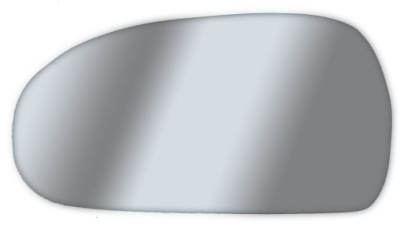 Вкладыш зеркало стекло audi tt i 8n 98-06 sf левая фото №1