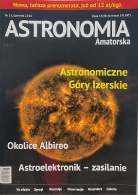 ASTRONOMIA Amatorska 12 / 2013