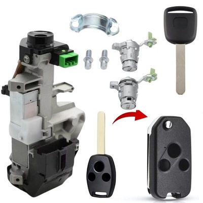 Nowa замок запалювання вкладка вкладиші замка двері комплект honda fit ii 2002-2008 фото №1