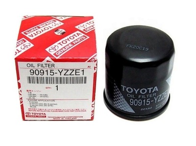 FILTRO ACEITES PIEZA INSERTADA TOYOTA 90915-YZZN2 90915-YZZE1  