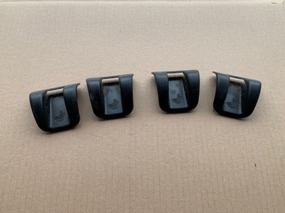 Заглушка захист сидіння isofix audi a3 8p 8p0887233 оригінал ładna фото №1