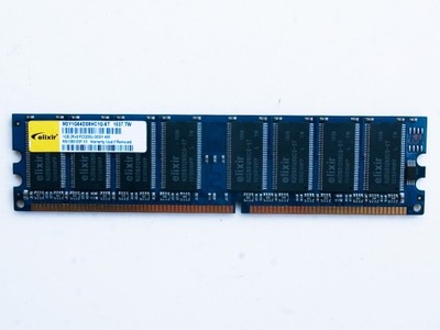 Pamięć ELIXIR 1GB DDR1 PC3200U - M2Y1G64DS8HC1G-5T