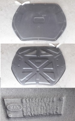 Kia stinger 2017- шумоизоляция капот + клипсы фото №1