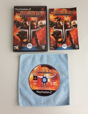Quake III Revolution PS2 KOMPLETNA PLAYSTATION 2 3XA