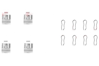 Quick brake 109-1055 набір аксесуари, гальмівні колодки гальмівні фото №1