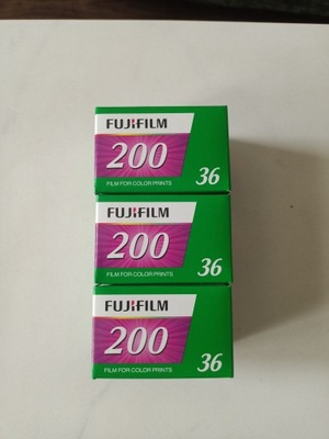 Fuji Fujifilm 200/36 klisza 3pak