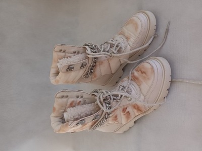 Guess Botki białe Damskie 36 2AAE