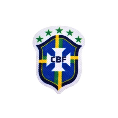 Naprasowanka termo naszywka Brazylia piłka nożna