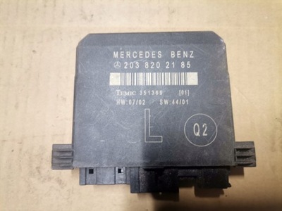 MÓDULO UNIDAD DE CONTROL DE PUERTA PARTE TRASERA IZQUIERDO MERCEDES W203  