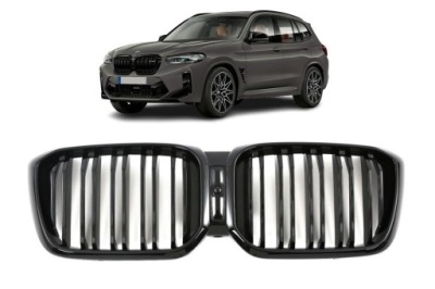 Решётка радиатора решётки радиатора решётка радиатора bmw g01 g02 x3 x4 lift фото №1