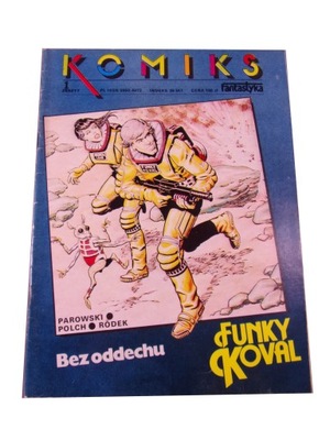 KOMIKS FUNKY KOVAL BEZ ODDECHU 1987 r.