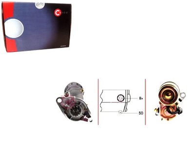 Стартер toyota hiace ii wagon 2.4 d 4wd h5f фото №1