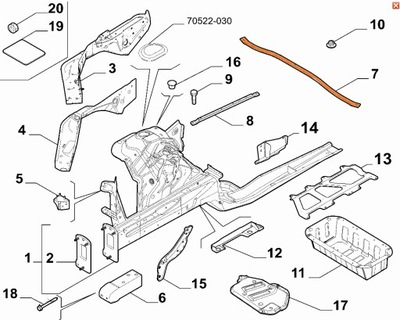 Распорка передних чашка амортизаторов alfa romeo stelvio фото №1