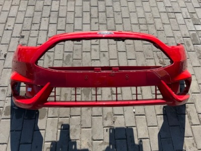 Ford fiesta mk7 рестайлінг  st 12-17 бампер передній + каркас верхній фото №1