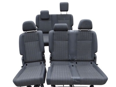Сидіння задня задні 2 i 3 ряд vw touran фото №1