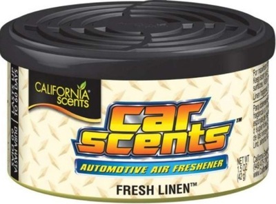 Zapach Puszka CALIFORNIA CAR SCENTS Fresh Linen