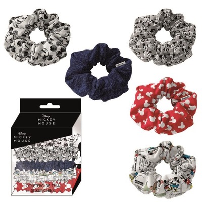 Gumki do włosów Myszka Miki scrunchie Mickey Mouse