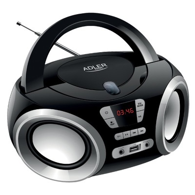 RADIO ODTWARZACZ BOOMBOX CD-MP3 USB ADLER AD1181